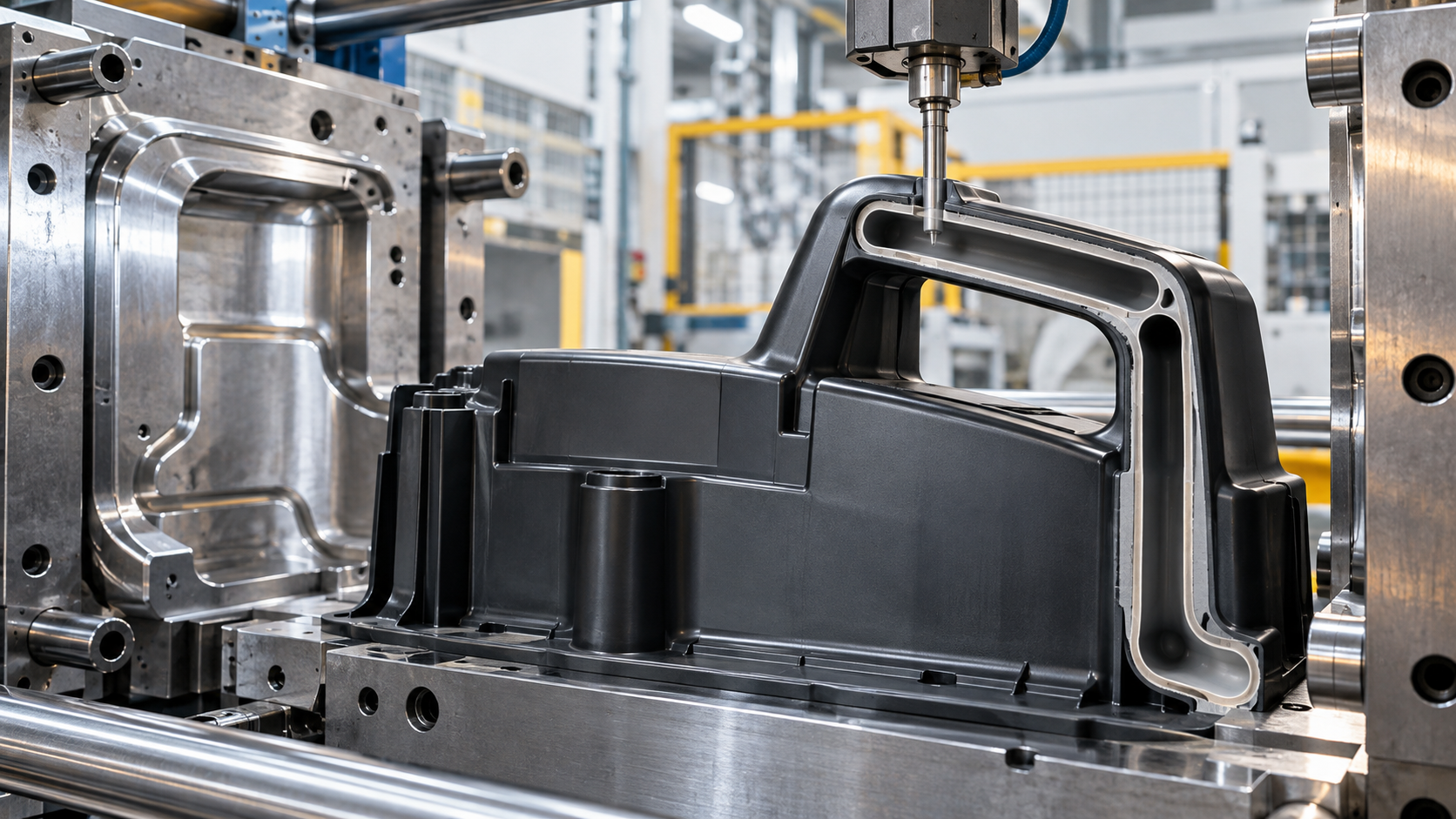 gas assisted molding in action